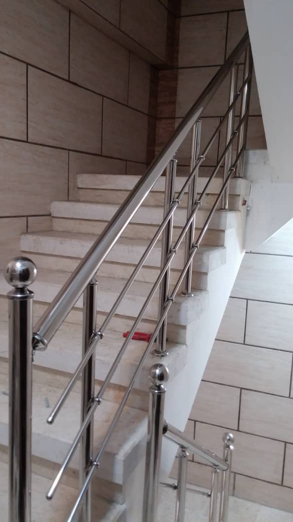 نرده استیل ۴خط
